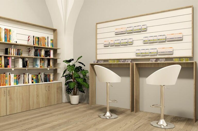 Progetto arredo ricevitorie: a cura di Spettacolo Design