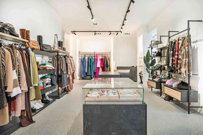 Negozio abbigliamento: foto di una progettazione, realizzazione e arredo curato da Spettacolo Design