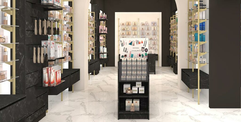 Progettazione di una profumeria e negozio di cosmetica a cura di Spettacolo Design