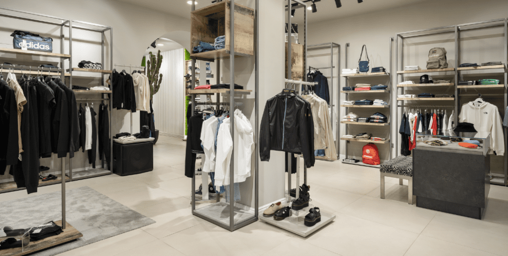 Giglio boutique Lamezia Terme vista camerini